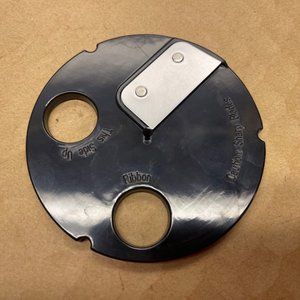 Chefman Electric Food Prep Model RJ19-V2-SBP Blender Slicer - Part - Ribbon Disc